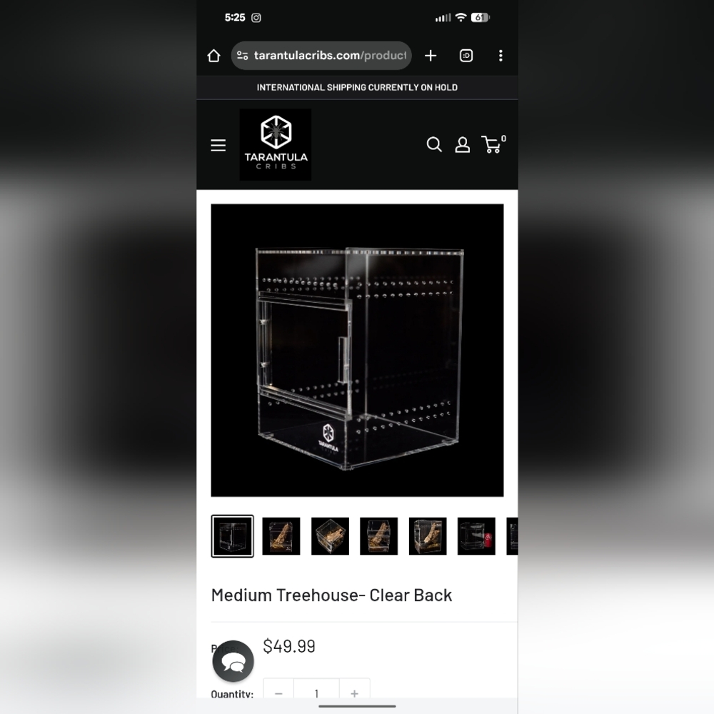 Tarantula Cribs - Treehouse (Set of 2)